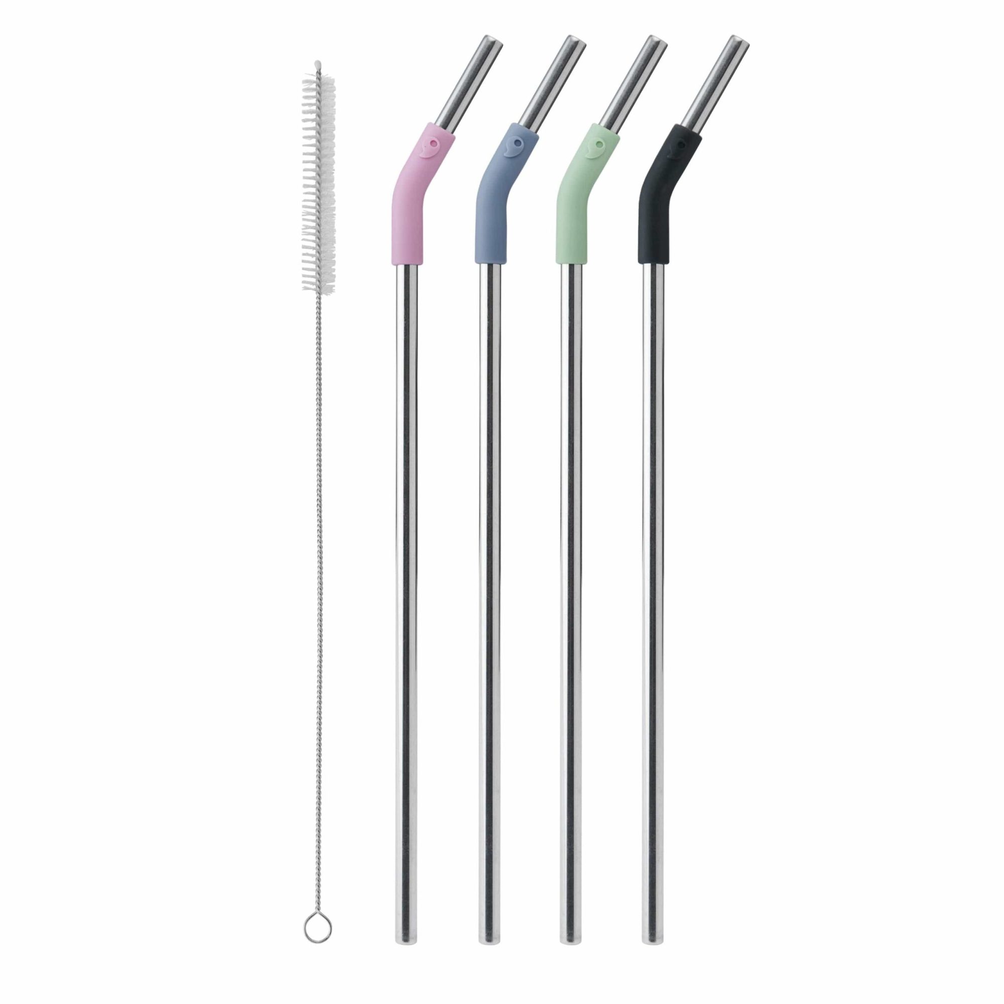 40oz Tumbler XL Stainless Steel Straw Set